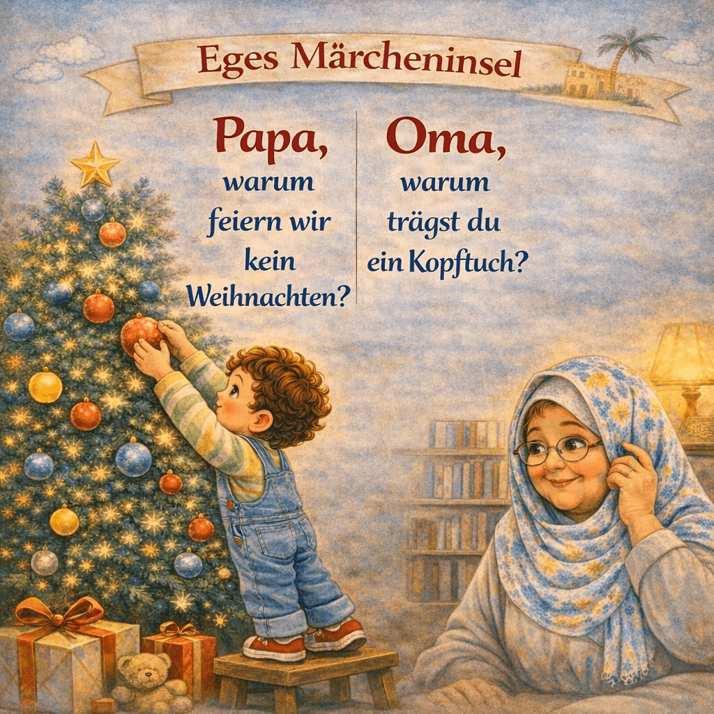 Oma warum trägst du ein Kopftuch?